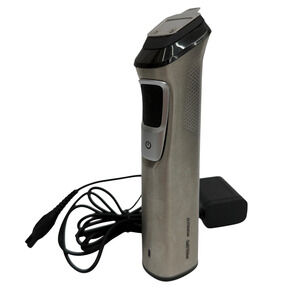Philips Norelco Multigroom 7000 Trimmer MG7796 Silver with Charger and 1 Head